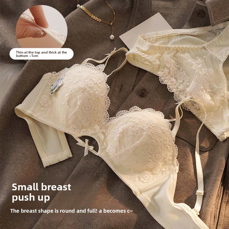 Bralette Triangle Set - Biustonosz bez fiszbinów zapobiegający obwisaniu Mujer