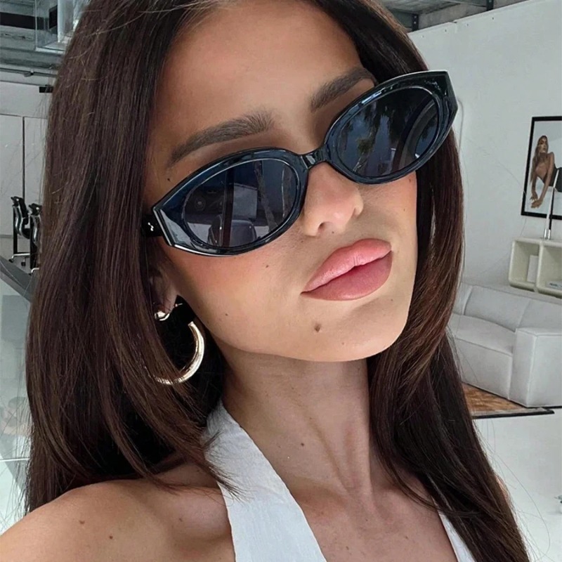 Sunglasses Cat Eye - Okulary przeciwsłoneczne damskie w stylu vintage,