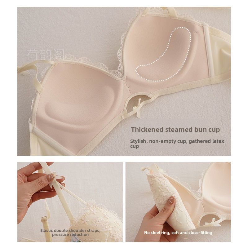 Biustonosz bez fiszbinów zapob – Bralette Triangle Set recenzja i cena