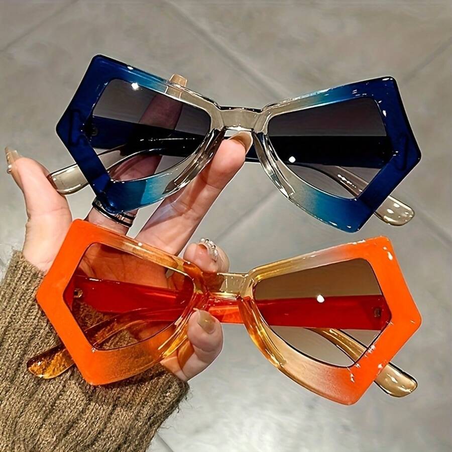 Zestaw dwuczęściowy, nieregula – Sunglasses Cat Eye recenzja i cena