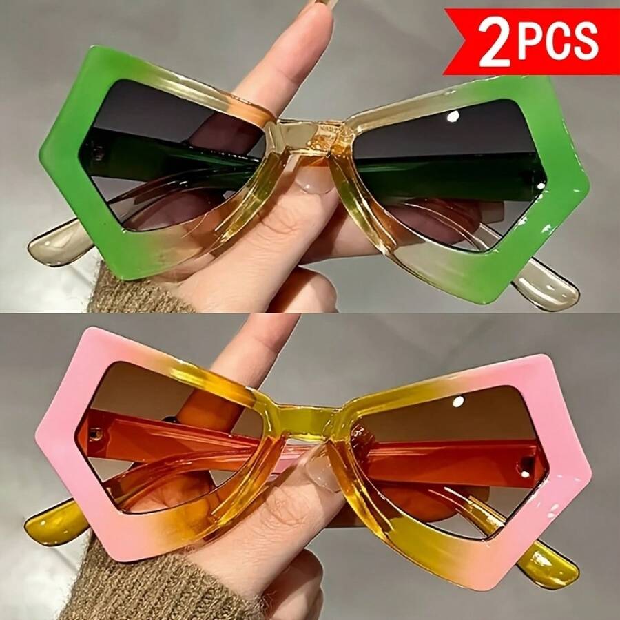 Zestaw dwuczęściowy, nieregula – Sunglasses Cat Eye recenzja i cena