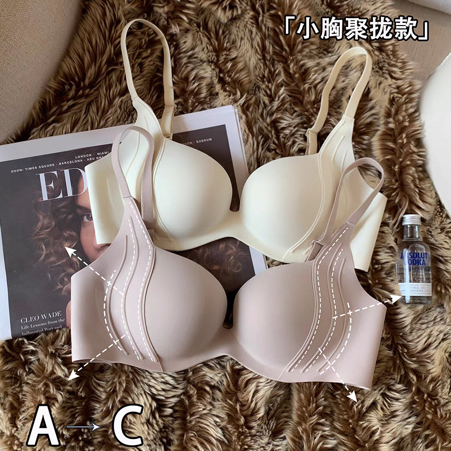 Bezprzewodowy biustonosz push- – Bralette Triangle Set recenzja i cena