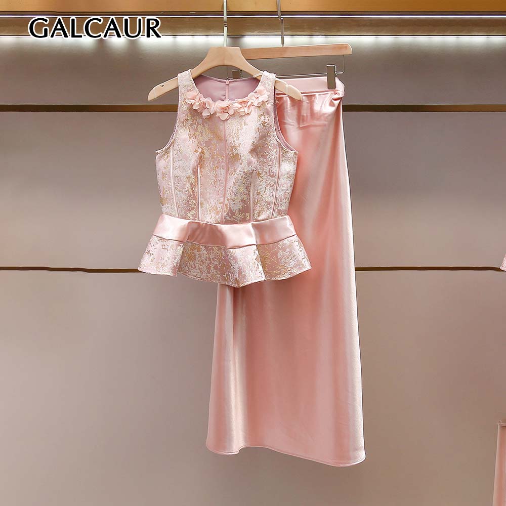 GALCAUR Solidne, łączone, kwia – Midi Skirt Floral recenzja i cena