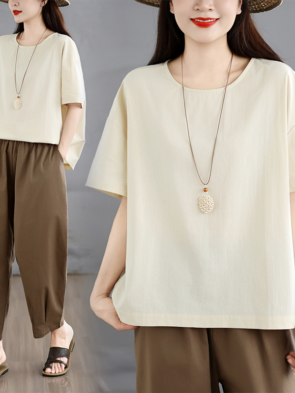 Letni etniczny styl damski: lu – Linen Pant Wide recenzja i cena