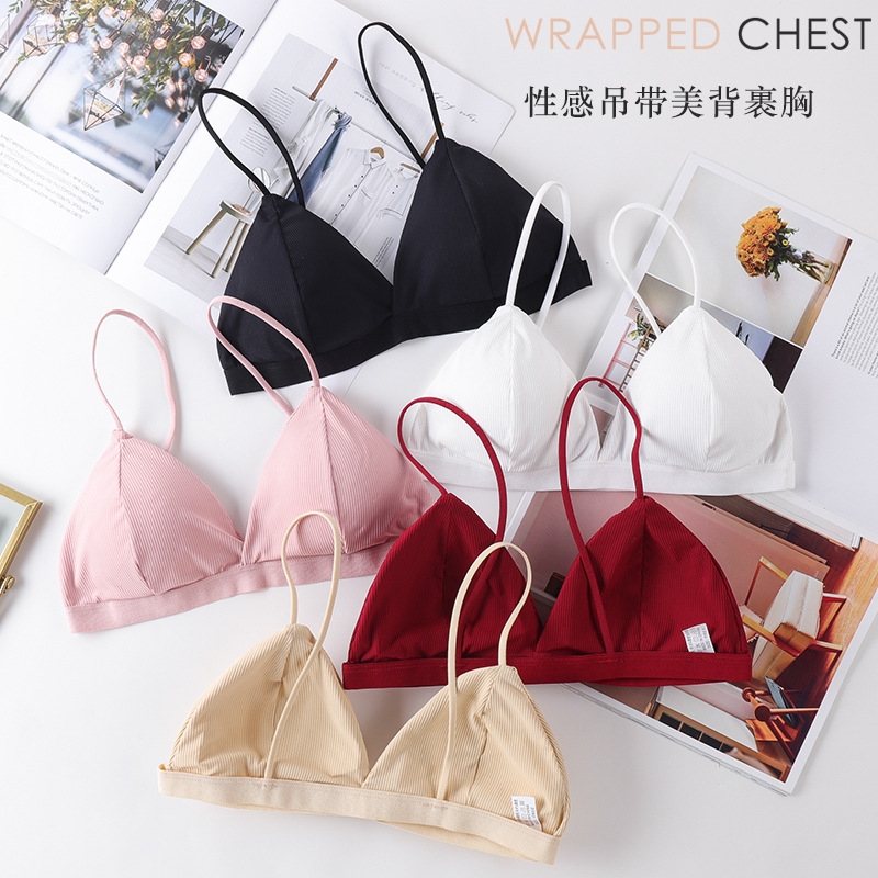 3D seksowna bielizna biustonos – Bralette Triangle Set recenzja i cena