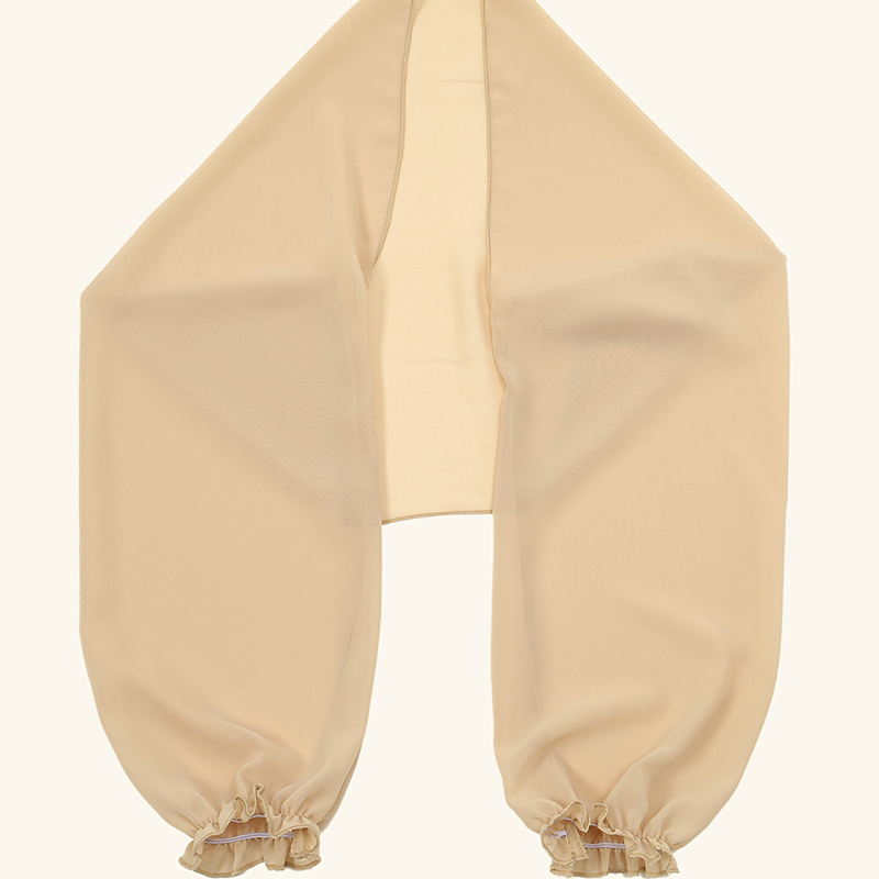 Jednokolorowy szyfonowy szal L – Blouse Off Shoulder recenzja i cena
