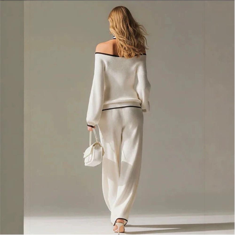 Damski seksowny komplet: bluzk – Blouse Off Shoulder recenzja i cena